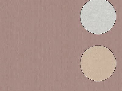 Circular Components On Brown Background With Light Gray And Beige Hues 3d model