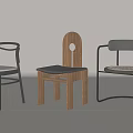 Various Modern Accent Chairs with Wooden Metal Frames and Unique Designs
