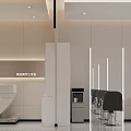 Modern Hair Salon Interior Design With Black Salon Chairs Mirrors And White Cabinets