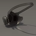 Gas Mask Gas Mask Biochemical Mask Gas Mask Simple Model Gas Mask Low Model Gas Mask Low Face Game Mask 3d model