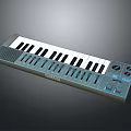 Professional YAMAHA Electronic Synthesizer With Piano Keys Control Knobs And Function Buttons