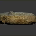 Chi chrysanthemum stone ancient fossil stone chrysanthemum fossil items 3d model