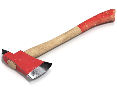 Fire Axe Tool Axe 3d model