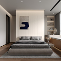 Modern Bedroom 3d model