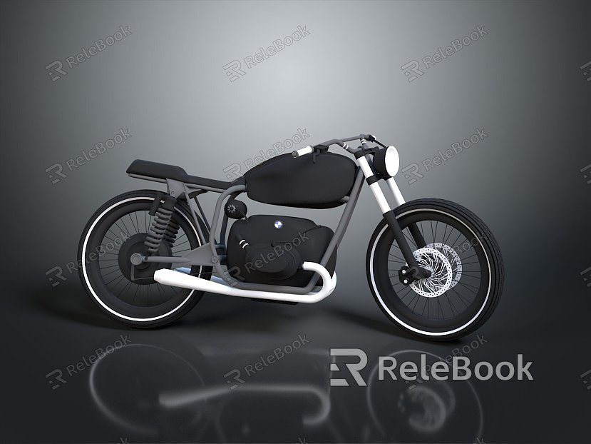 Motorcycle Two-wheeled Motorcycle Cross-country Motorcycle Road Race Motorcycle Motor Vehicle Transport model