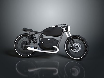 Motorcycle Two-wheeled Motorcycle Cross-country Motorcycle Road Race Motorcycle Motor Vehicle Transport 3d model