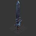 Wizard Style Sword 3d model