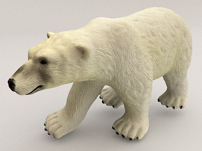 polar bear beast model