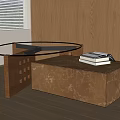 Middle Ancient Style Coffee Table 3d model