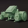 Heavy Duty Industrial Compressor With Robust Construction And Efficient Piping System