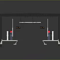 Tracks Cartoon Tracks Animation Tracks Railways Realistic Railways 3d model