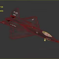 Black Fighter Jet Model With YT-33 701 Tail Number And Sleek Design