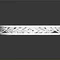 Elegant Silver Bracelet With Intricate Engraved Patterns For Fashion Accessory