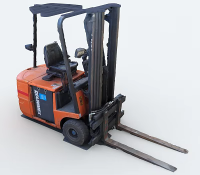 Forklift car 3d model