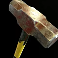 Hammer Axe Tools Hammer Tools Hardware Axe Hammer Baseball Stick Cabinet Metal 3d model
