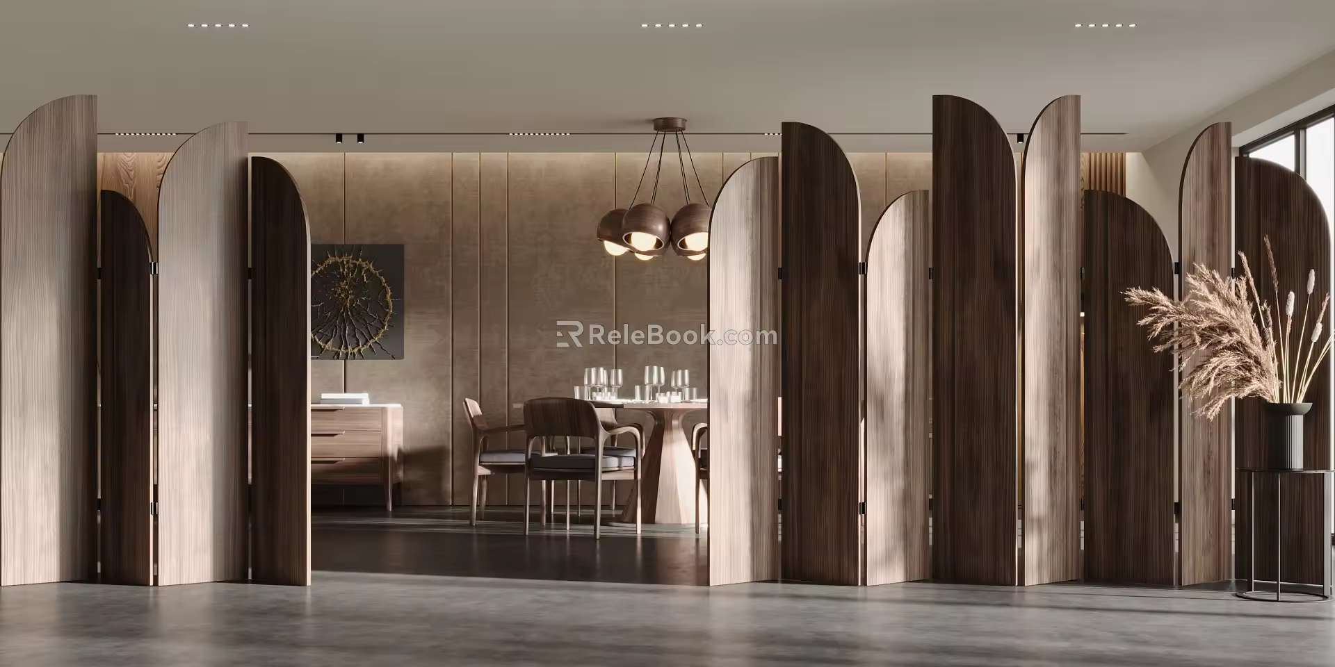 Silent Middle Screen 3d model