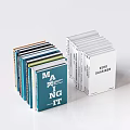 Stacked Books With Colorful Covers Including Blue MAPPING IT And White FROM SAMUEL