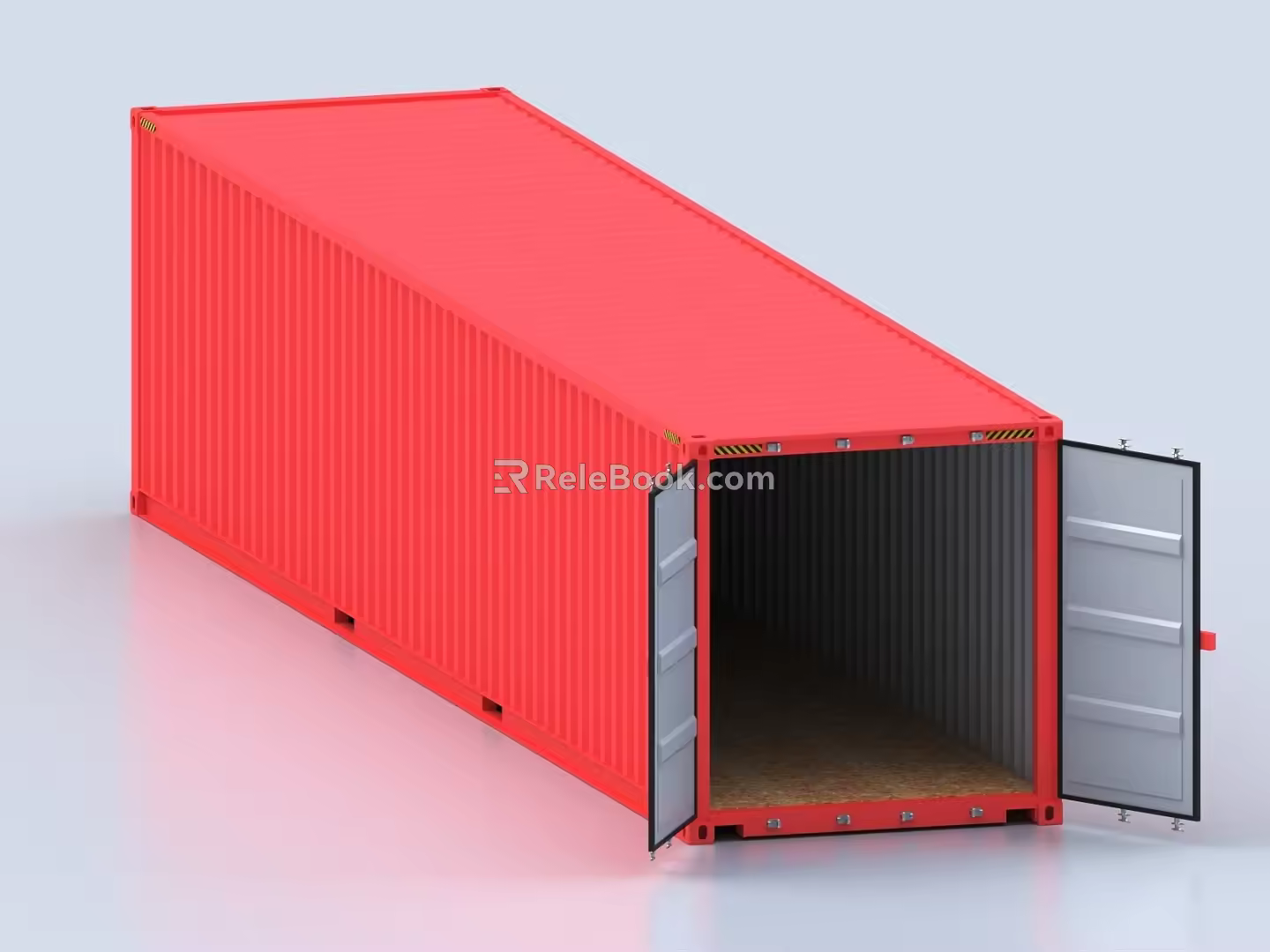 Container Terminal Freight 3d model