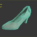 Pink High Heels with Bow Accent Suede Upper Elegant Women's Footwear Design