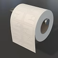 Bathroom Toilet Paper Roll with Sturdy Metal Holder for Modern Home Use