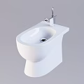 Modern White Toilet Design Featuring Chrome Faucet And Sleek Minimalist Style