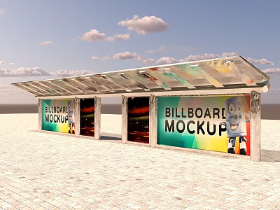 Billboard 3d model