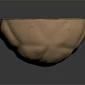 Rustic Copper Textured Bowl As Stylish Home Living Tableware Essential