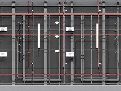 Industrial Duct Ceiling Air Conditioning Duct Trunking Fire Duct Air Conditioning Air Outlet model