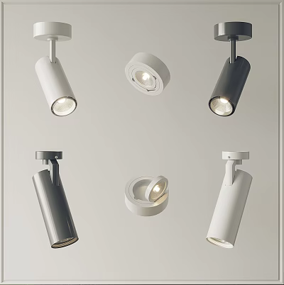 Modern Spotlight Downlight Spotlight 3d model