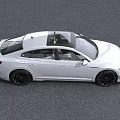 Modern Car Interior Design With Steering Wheel Dashboard Center Console And Seats