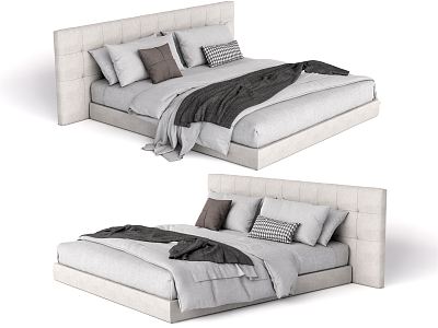 Modern Double Bed model