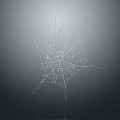 Modern Spider Web Items 3d model