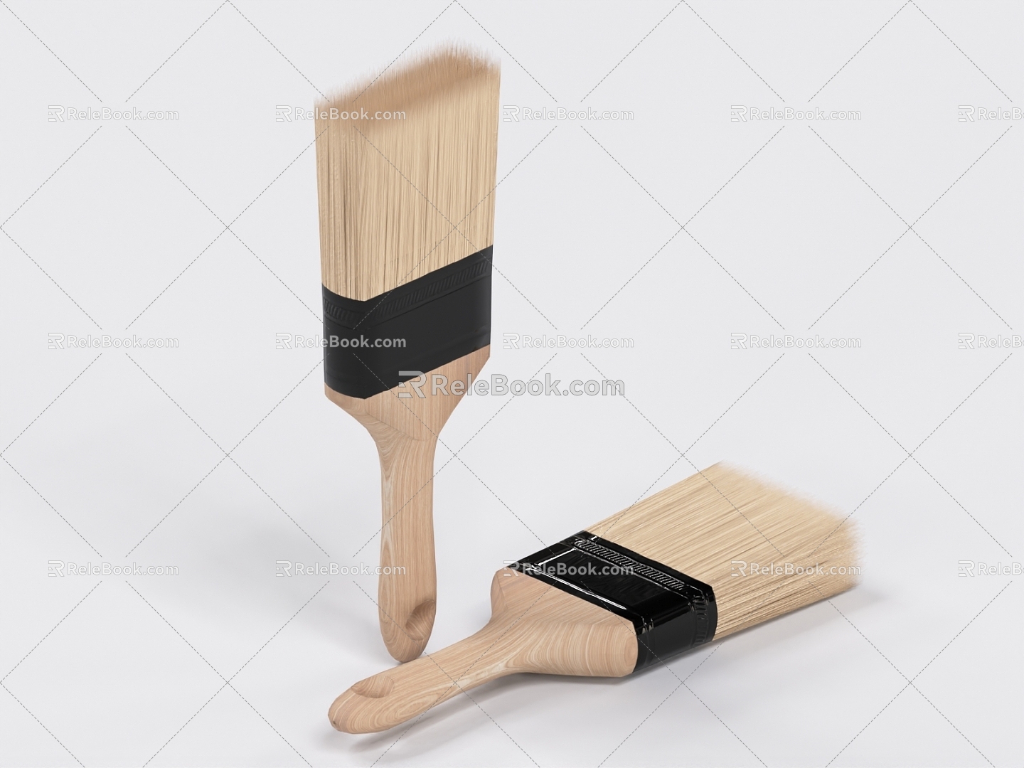 Paint Brush Brush Brush 3d model