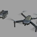 Smart Drone Quadcopter With Foldable And Flying Designs And Modern Features 3d model
