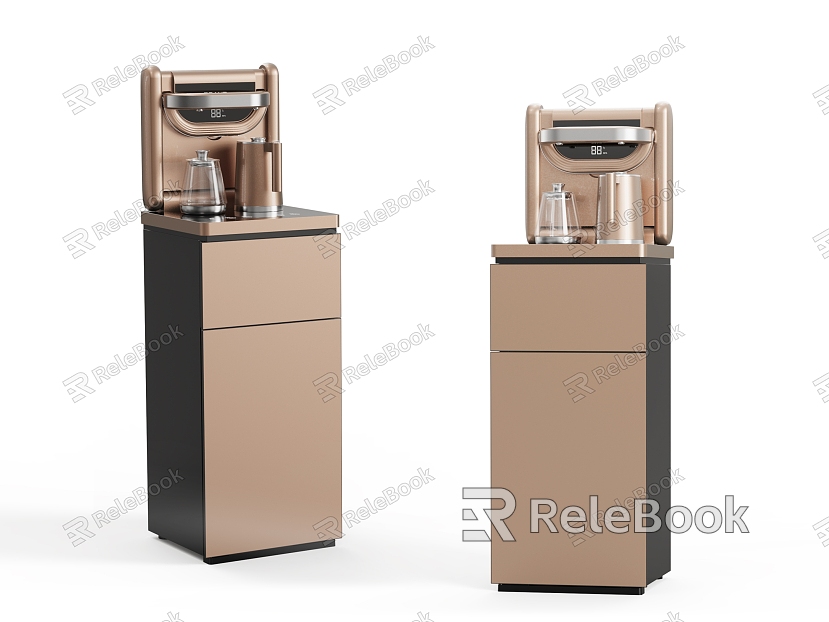 Modern tea bar machine model