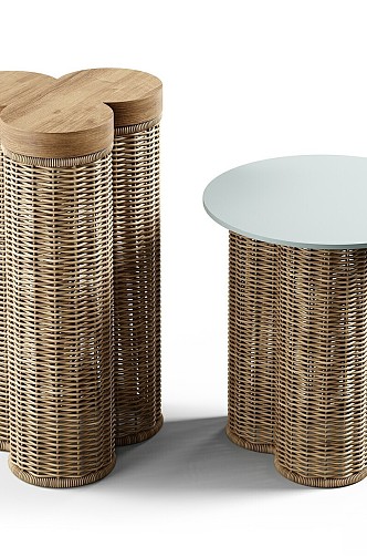 Kettal Vimini Side Table 3d model