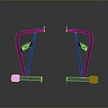 Black Parallel Bars For Home Fitness With Sturdy Design And Stable Base