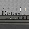 Modern landscape lamp lawn lamp garden lamp floor lamp 3d model