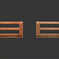 Two Wooden Art Easels With Traditional Stand Design And Stable Legs For Artists