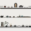 Tea Set 3d model