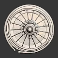 Vintage Metal Birdcage With Intricate Pattern Ornamental Decor Set For Home Accent