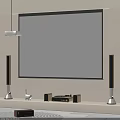 Projection Monitoring System With Real Time HD Urban Surveillance Display And Audio Setup