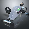 DeskCycle Fitness Equipment With Digital Dashboard Pedals Handlebars And Modern Home Design