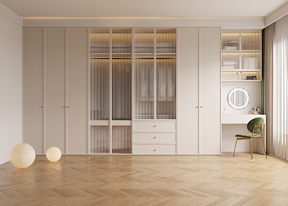 French wardrobe 3d model