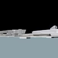 Modern Museum Building Complex With Sleek Architectural Design Water Reflection And Cloudy Sky