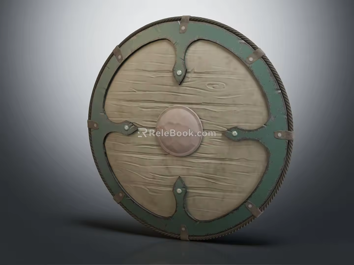 Modern Shield 3d model