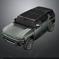 Modern Silver SUV With Black Roof Bold Exterior And Large Alloy Wheels