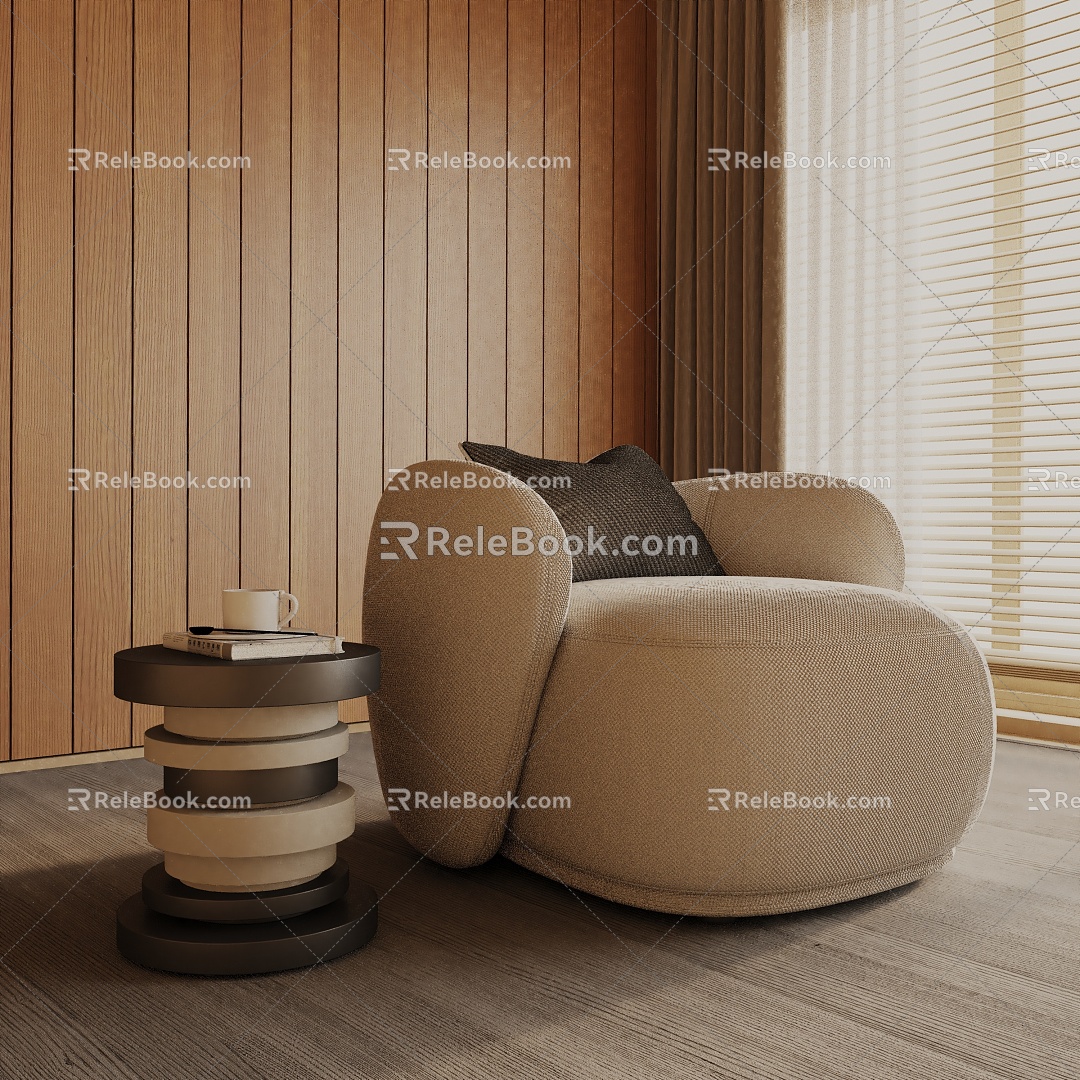 Leisure Chair 3d model