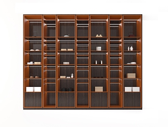 Modern Bookcase Modern Minimalist Display Cabinet Modern Decorative Cabinet 3d model