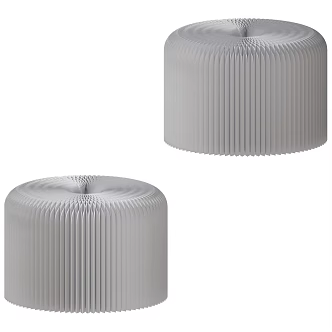 paper stool 18 3d model